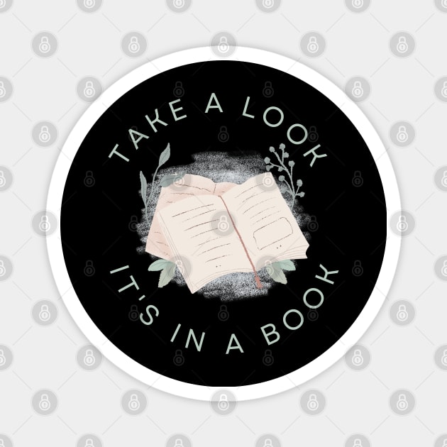 Take a Look It's in A Book 2 Magnet by TheSeason